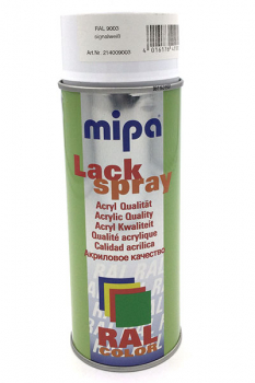 Mipa Lackspray Signalweiß RAL 9003